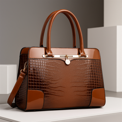 Avessara | Elegant Textured Leather Handbag