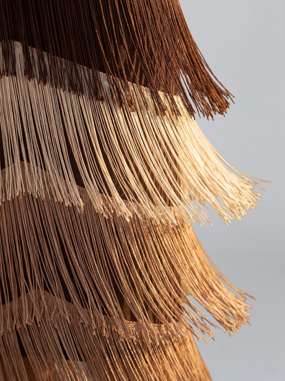 Velmirelle | Fringe Detail Evening Midi Dress