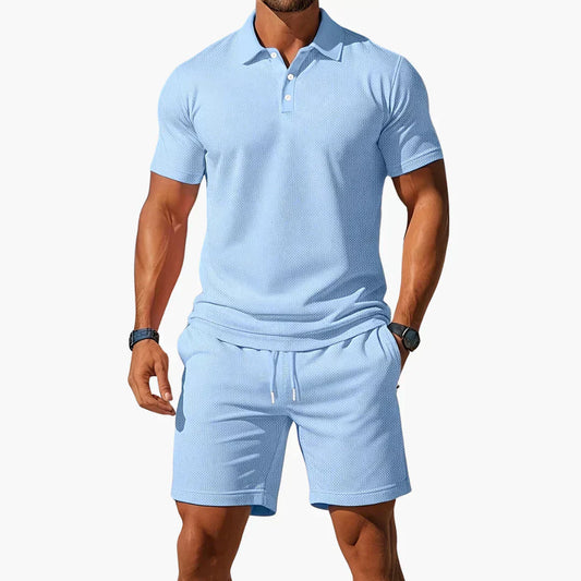 Beckett | Casual Polo Two Piece Set