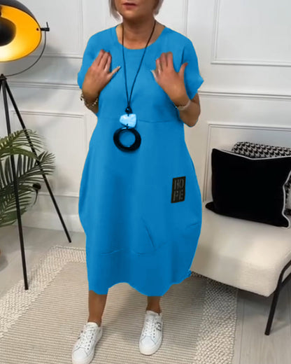 Rosabel | Relaxed Fit Balloon Hem Dress