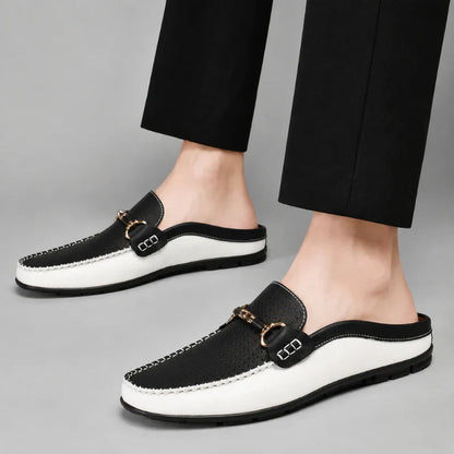 Merrion | Perforated Bit Detail Loafers