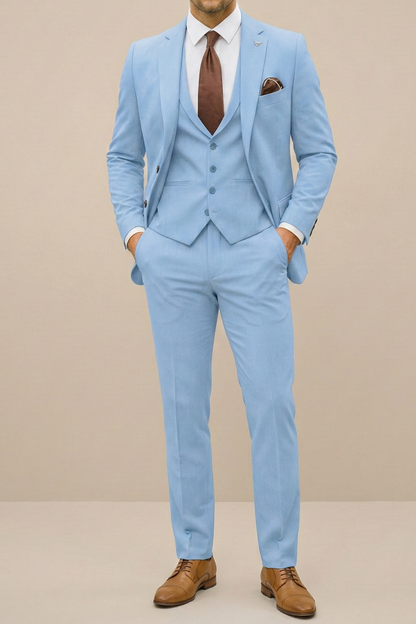 Ellington | Refined Wedding Three Piece Suit
