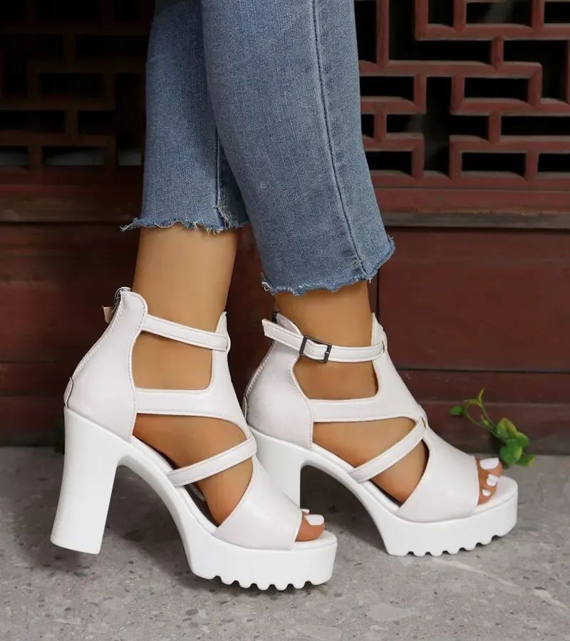 Zaretta | Bold Platform Evening Sandals