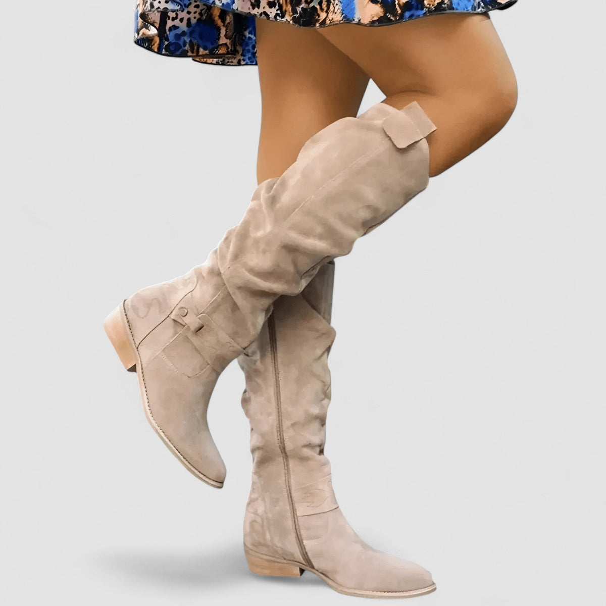 Winona | Vintage Buckle Tall Boots