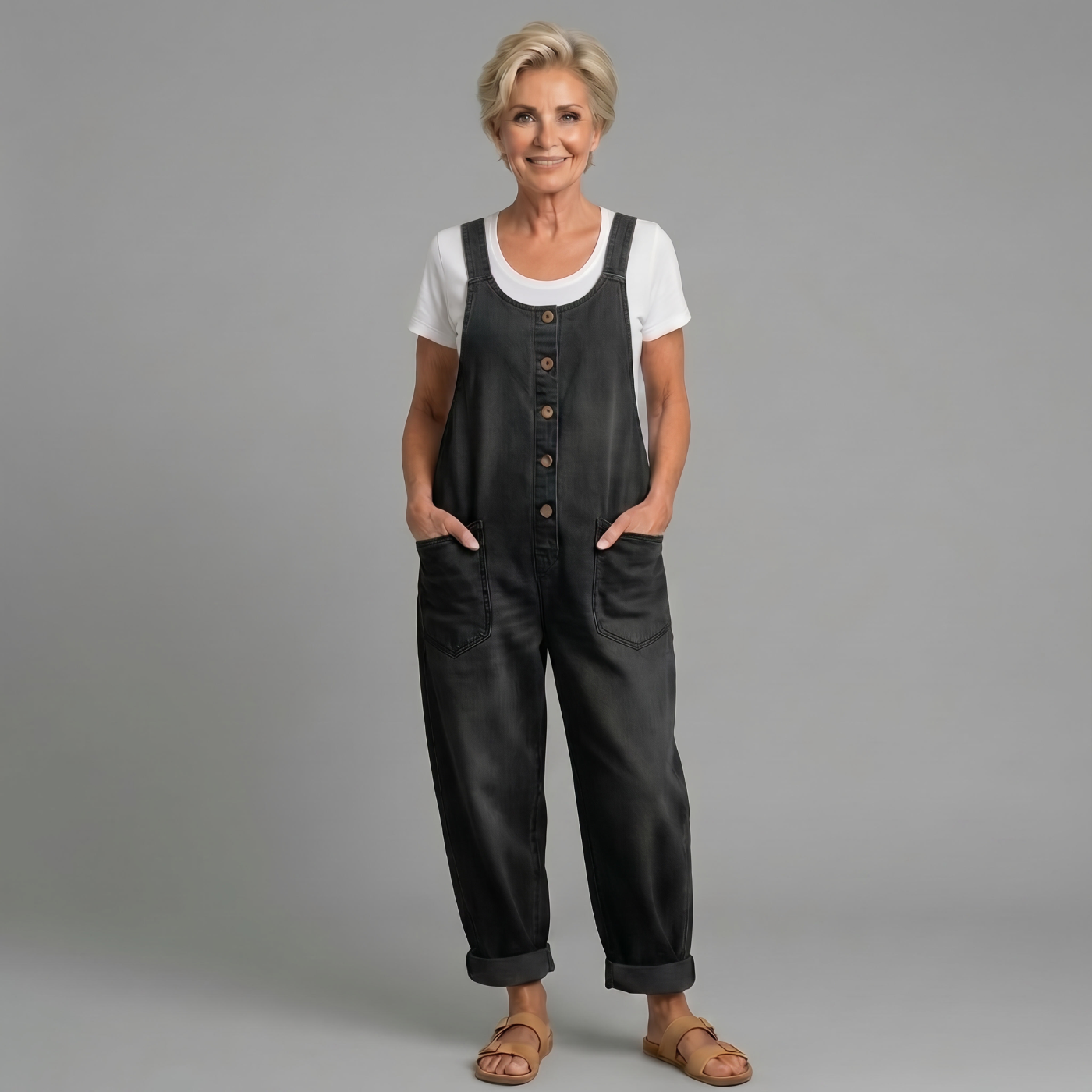 Zenobia | Everyday Denim Overall Jumpsuit