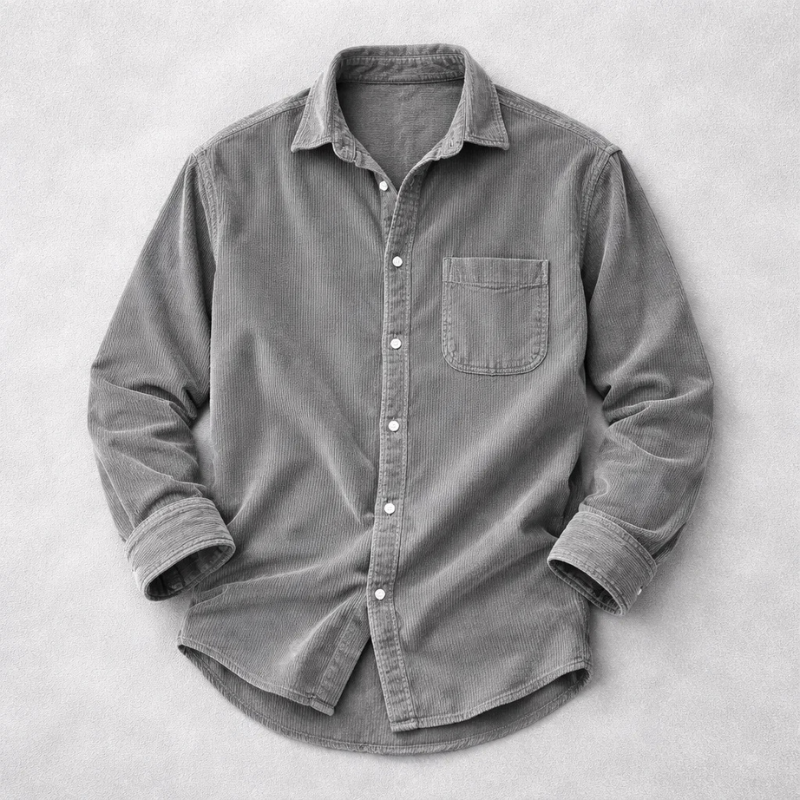 Brexton | Casual Corduroy Button Shirt