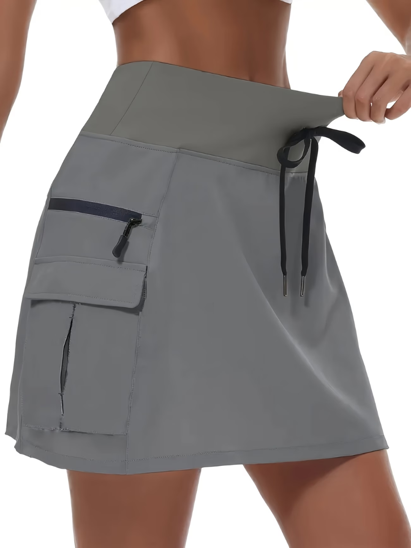 Tinsley | High Waist Cargo Skort