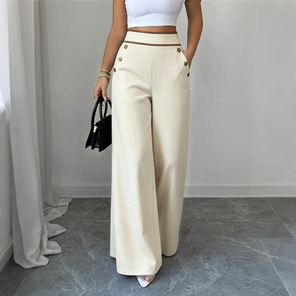 Seleneva | Elegant Wide Leg Trousers