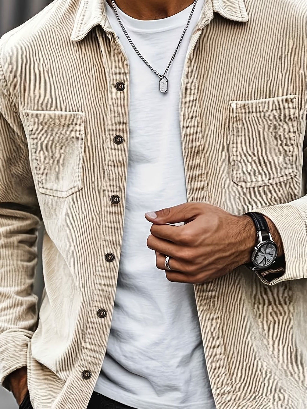 Berkley | Relaxed Textured Overshirt