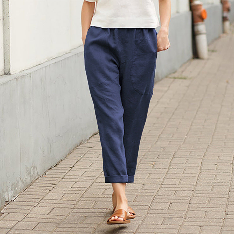 Gisella | Easy Wear Cropped Trousers