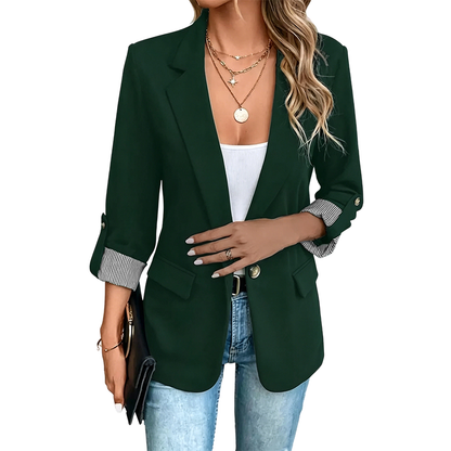 Odeliane | Classic Single Button Blazer