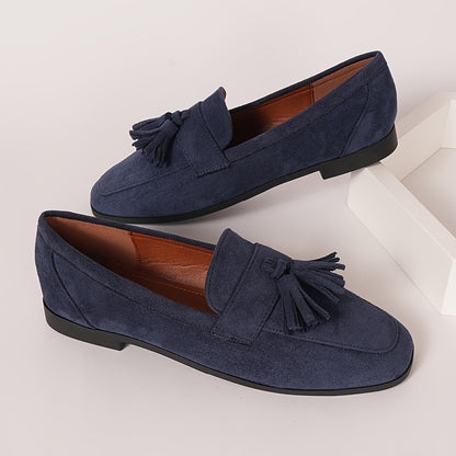Corvella | Tassel Detail Slip On Loafers