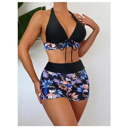 Verena | Summer Floral Two Piece Swim Set