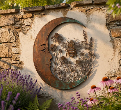 Amelora | Rustic Moon Wall Art