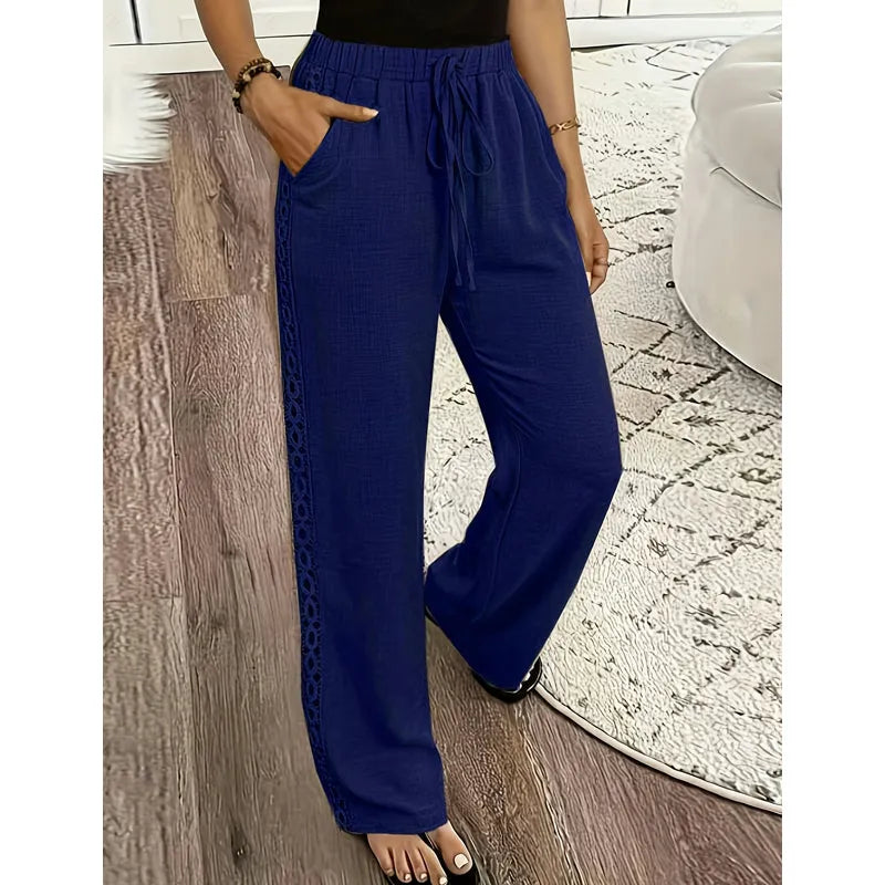 Sybella | Relaxed Drawstring Lounge Trousers