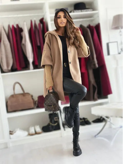 Maude | Oversized Button Front Cardigan