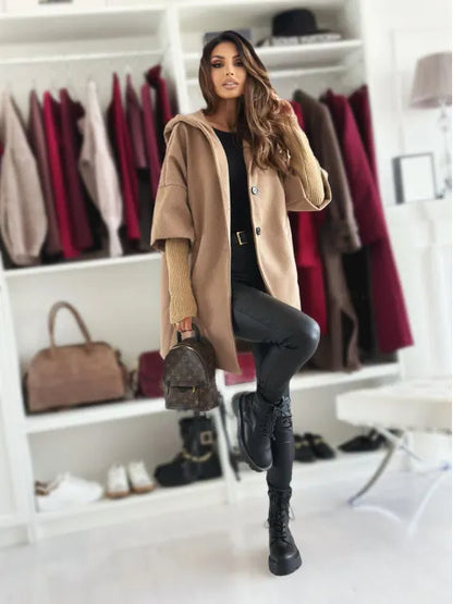 Maude | Oversized Button Front Cardigan