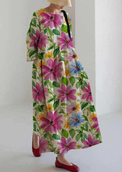 Celestine | Relaxed Linen Maxi Dress