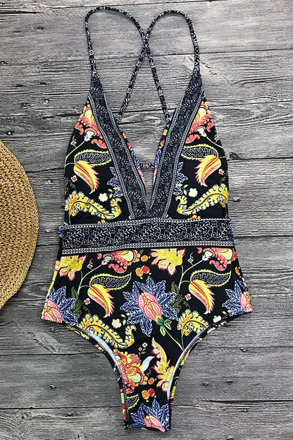 Alouette | Bohemian Print One Piece Swimsuit