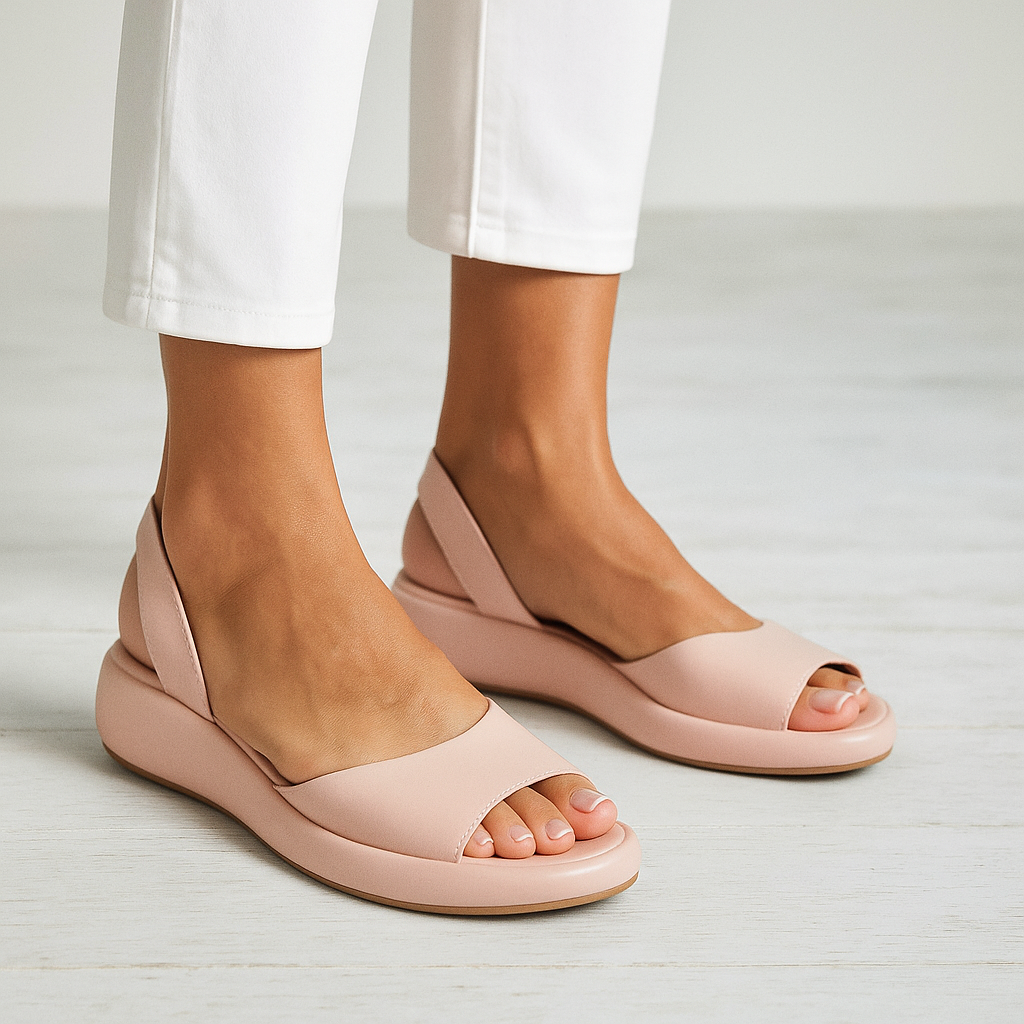 Celina | Comfort Wedge Slide Sandals