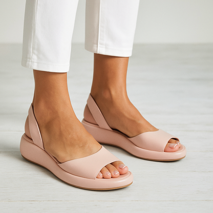 Celina | Comfort Wedge Slide Sandals