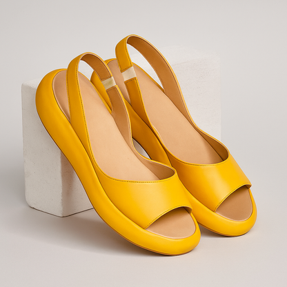 Celina | Comfort Wedge Slide Sandals