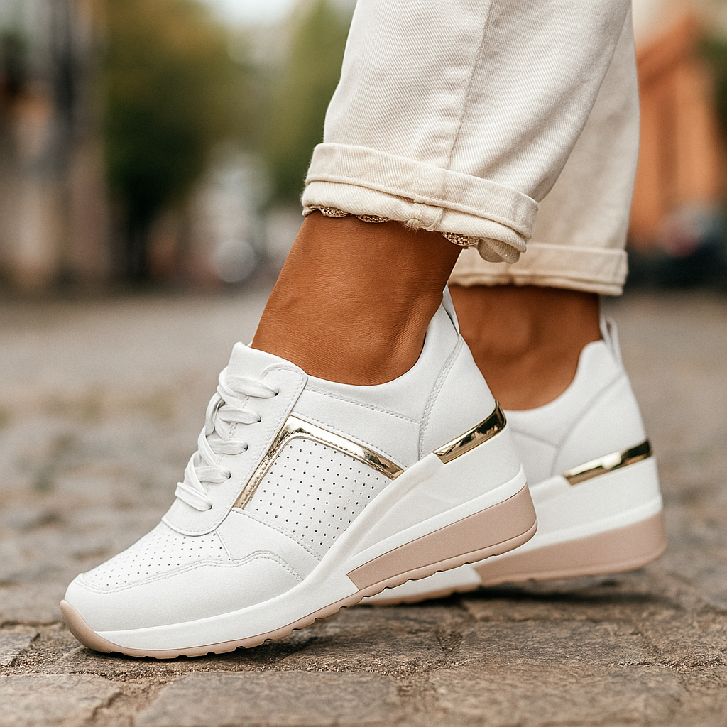 Jonquil | Elevated Everyday Lace-Up Sneakers