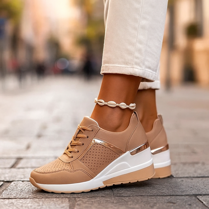 Jonquil | Elevated Everyday Lace-Up Sneakers
