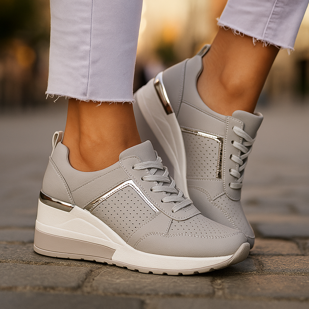 Jonquil | Elevated Everyday Lace-Up Sneakers