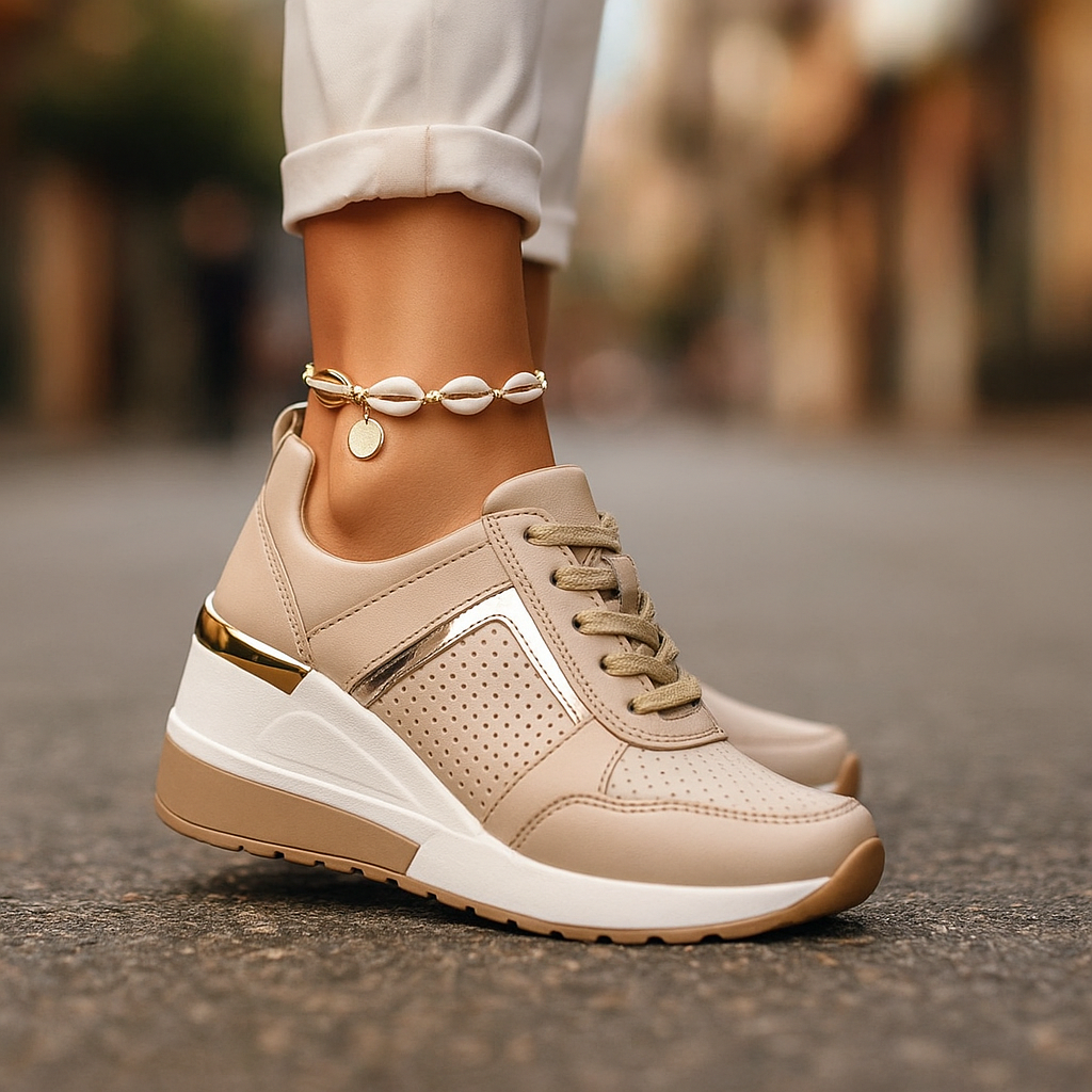 Jonquil | Elevated Everyday Lace-Up Sneakers