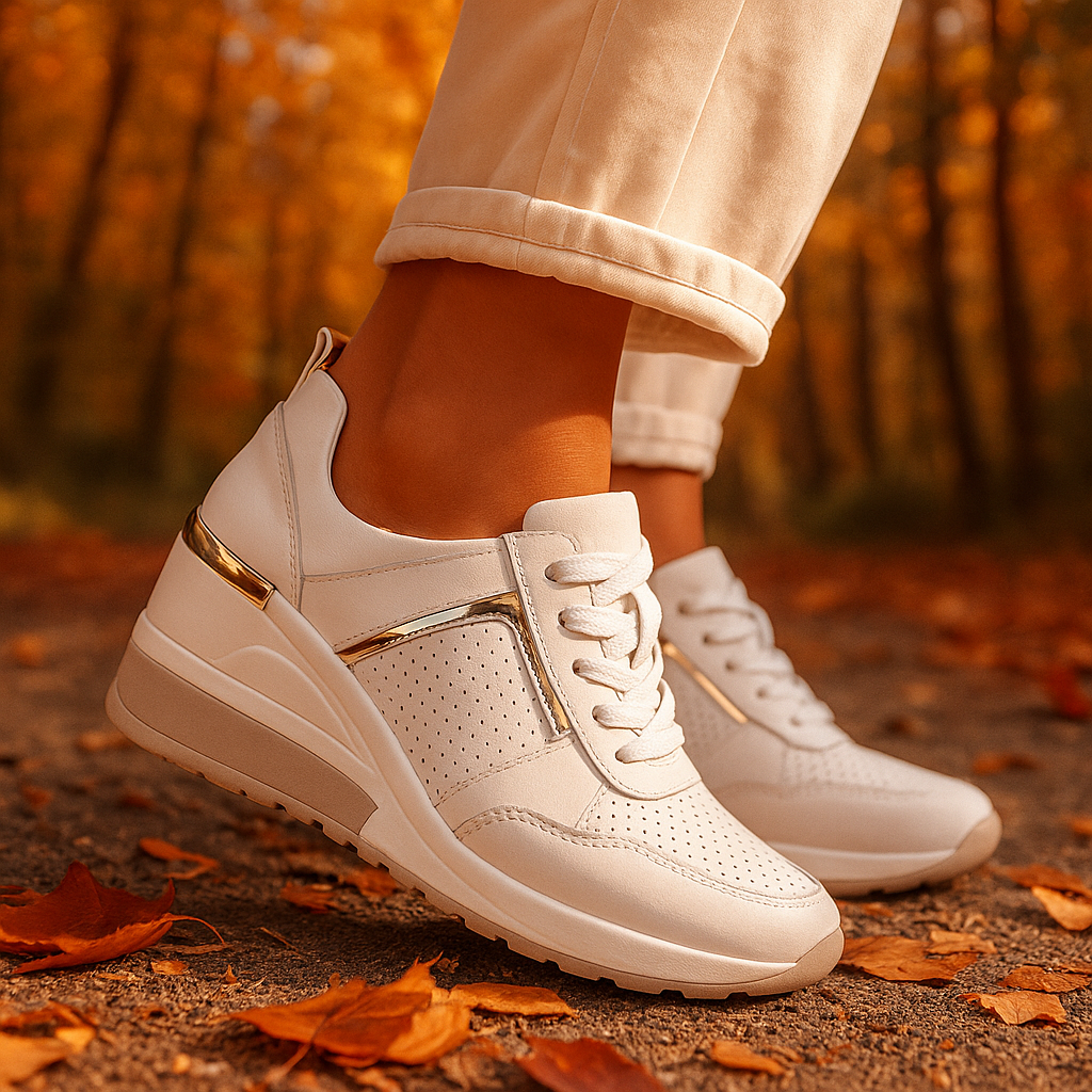 Jonquil | Elevated Everyday Lace-Up Sneakers