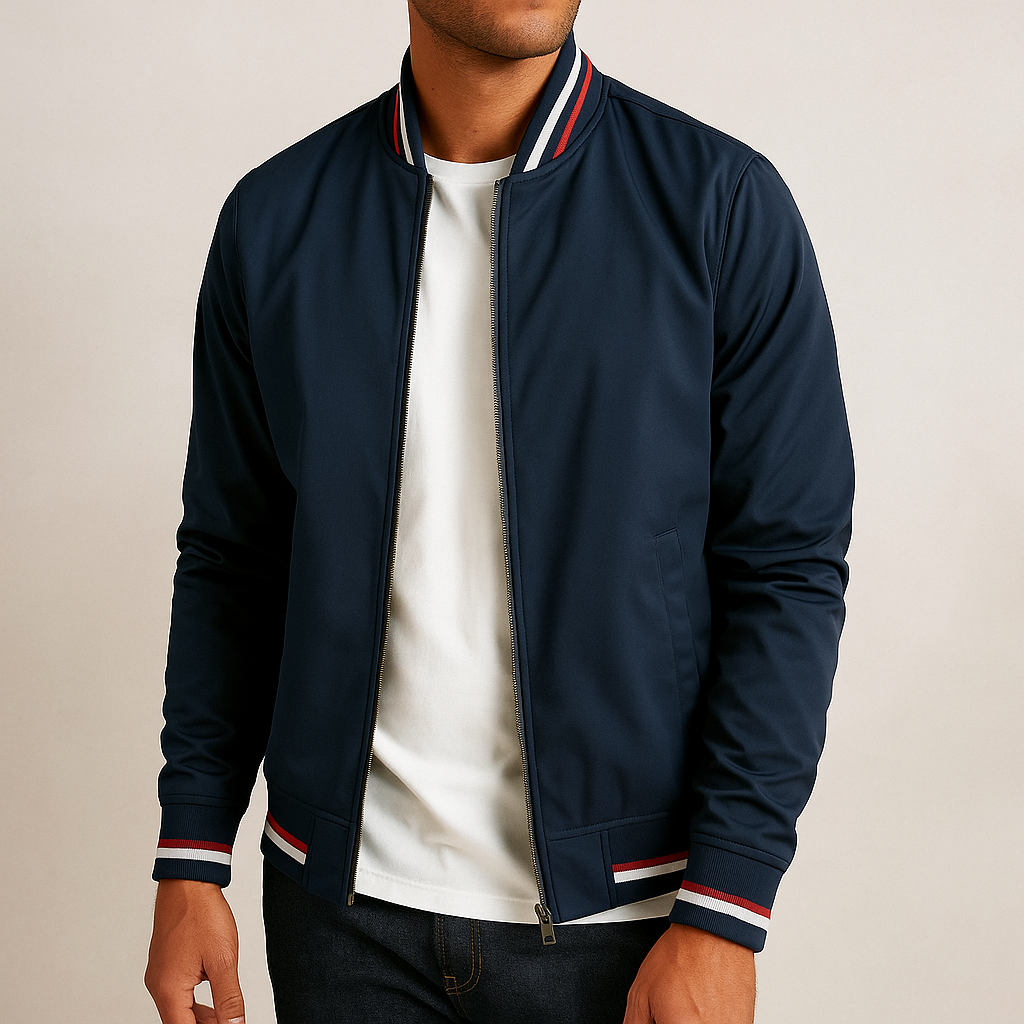 Briggs | Classic Zip Front Bomber Jacket