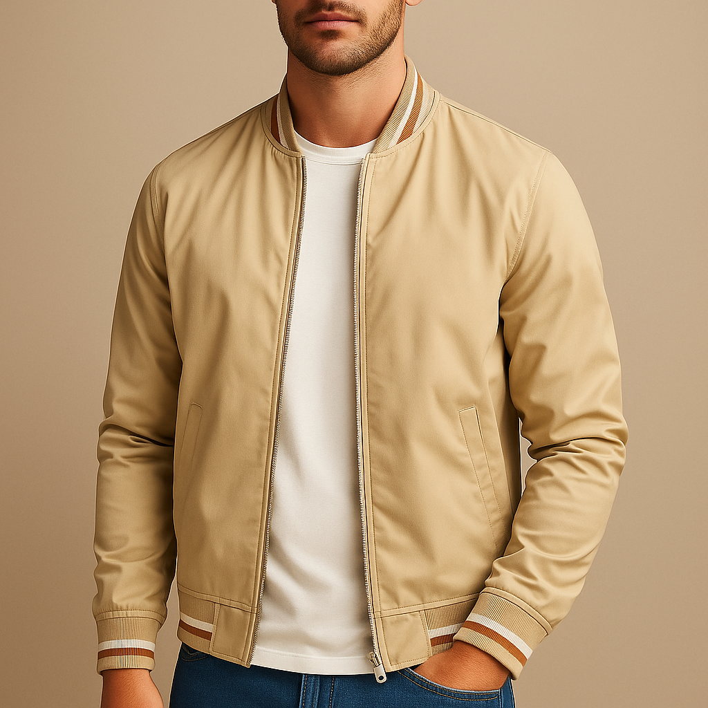 Briggs | Classic Zip Front Bomber Jacket