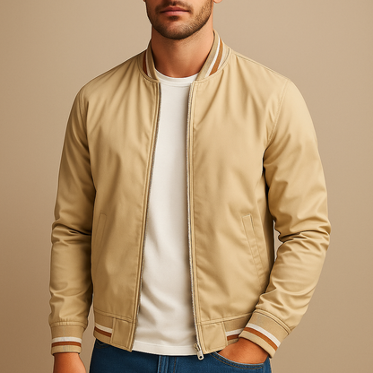 Briggs | Classic Zip Front Bomber Jacket
