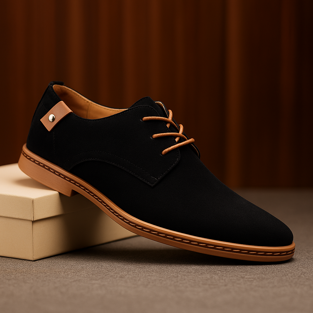 Falconer | Contrast Lace Classic Derby Shoes