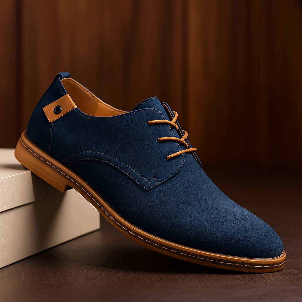 Falconer | Contrast Lace Classic Derby Shoes