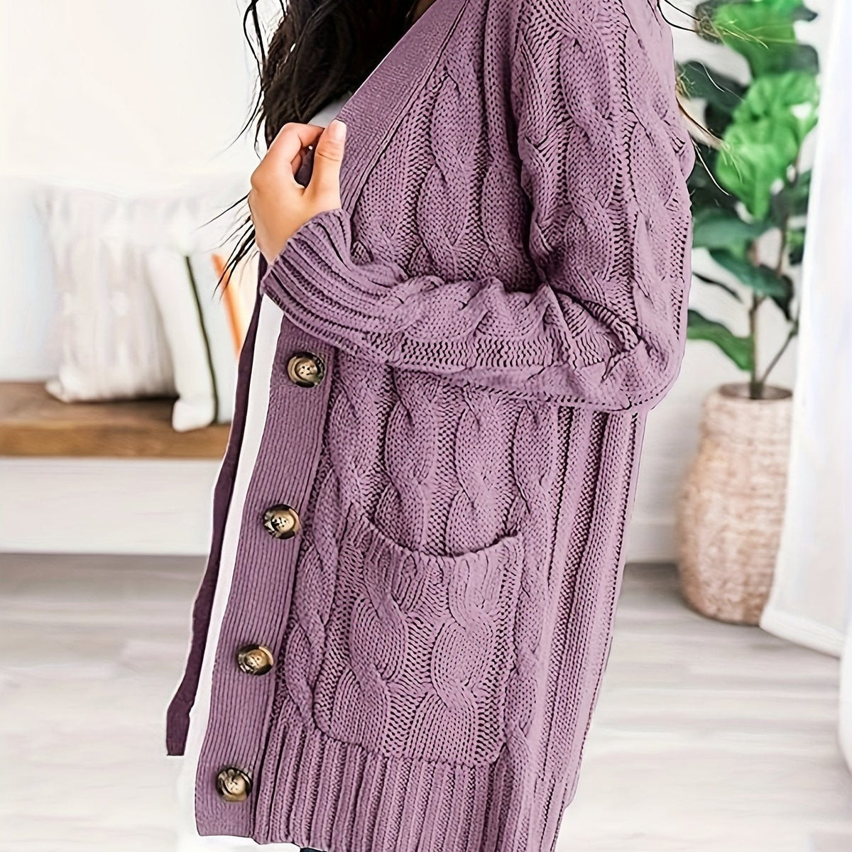 Ravelle | Soft Touch Button Cardigan