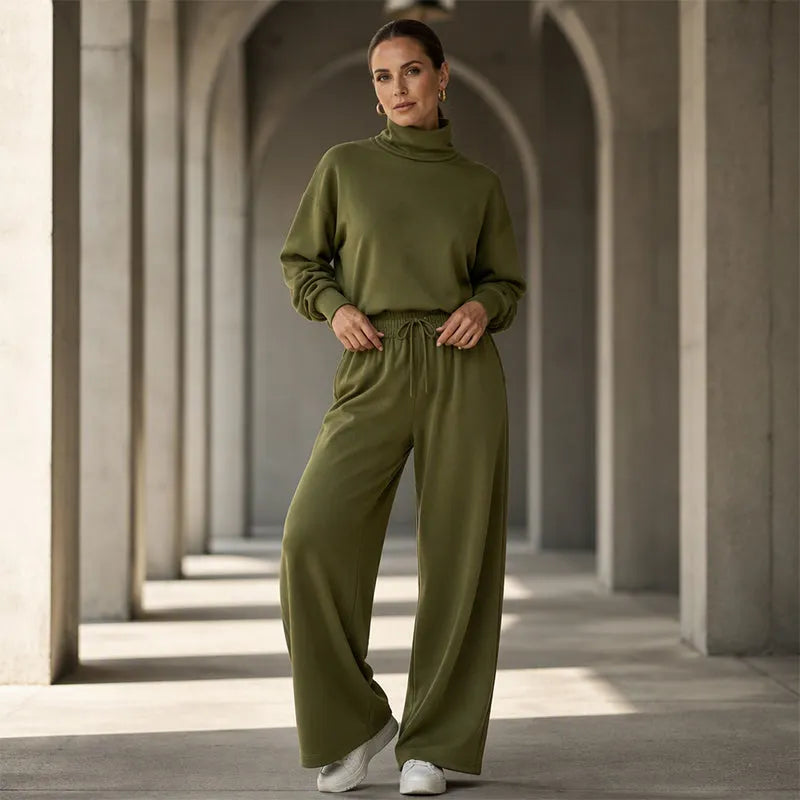 Amarisse | Soft Turtleneck Two Piece Set