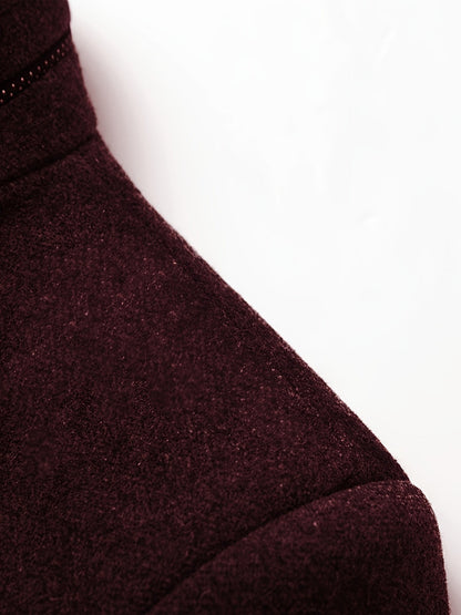 Lowell | Tailored Stand Collar Winter Coat