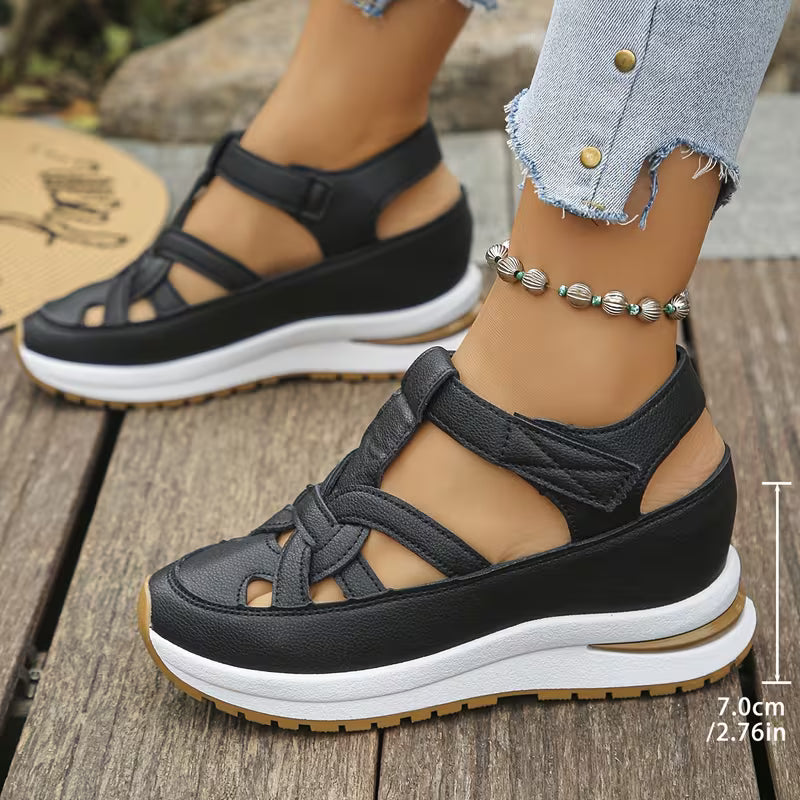 Nora | Strappy Platform Walking Sandals
