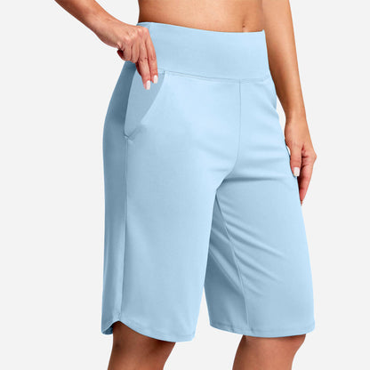 Lavenia | High Waist Comfort Bermuda Shorts