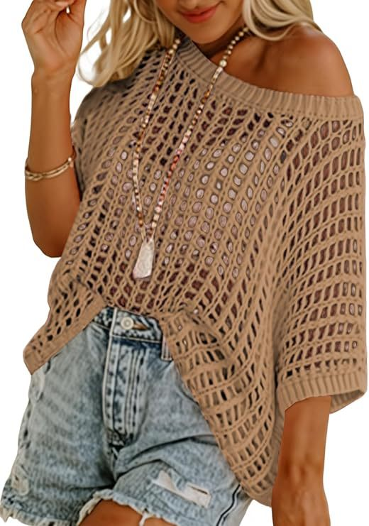 Tahlia | Lightweight Crochet Pullover
