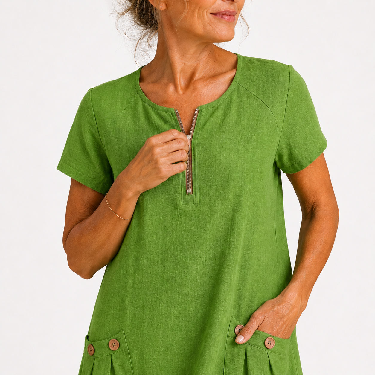 Gracelyn | Casual Pocket Shift Dress
