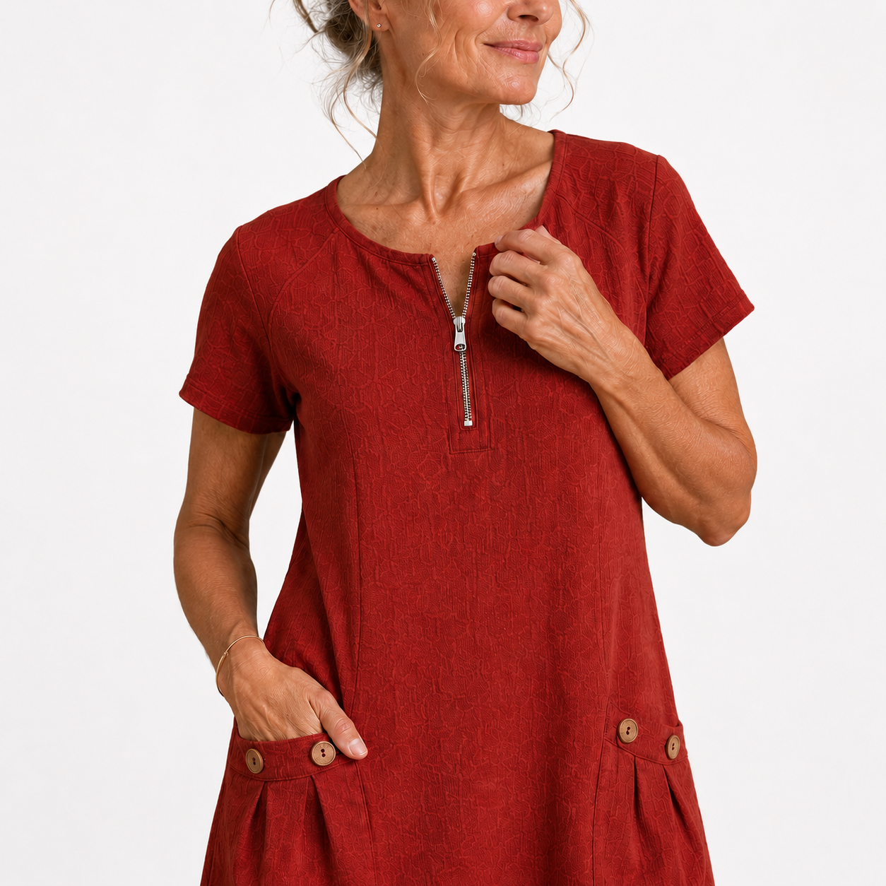Gracelyn | Casual Pocket Shift Dress