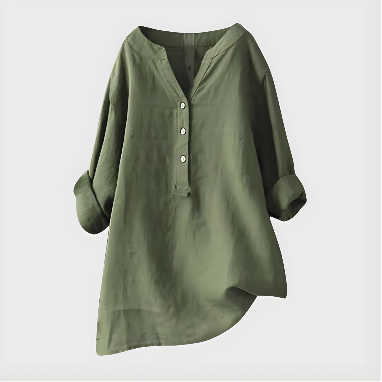 Calyndra | Loose Fit Long Sleeve Blouse