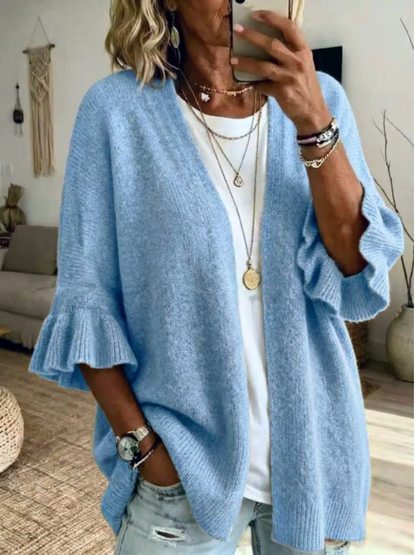 Helena | Soft Touch Open Front Cardigan