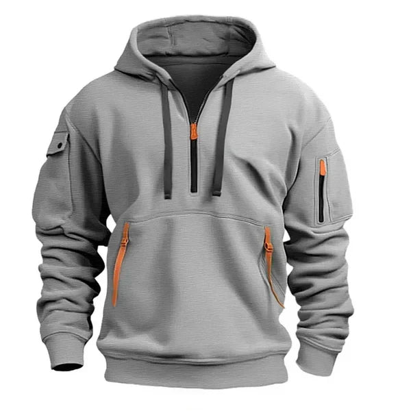 Vaughan | Casual Utility Pullover Hoodie
