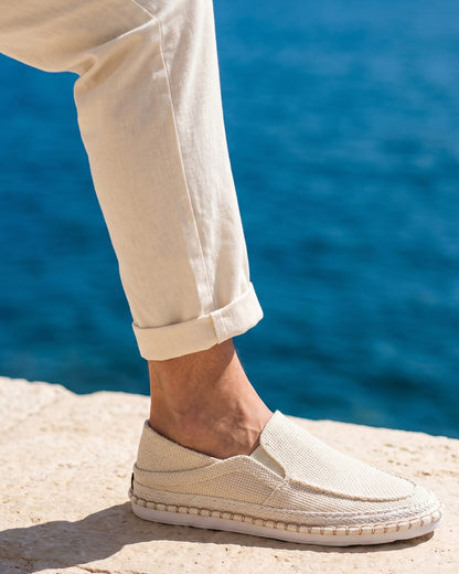 Winslow | Coastal Canvas Espadrille Loafers