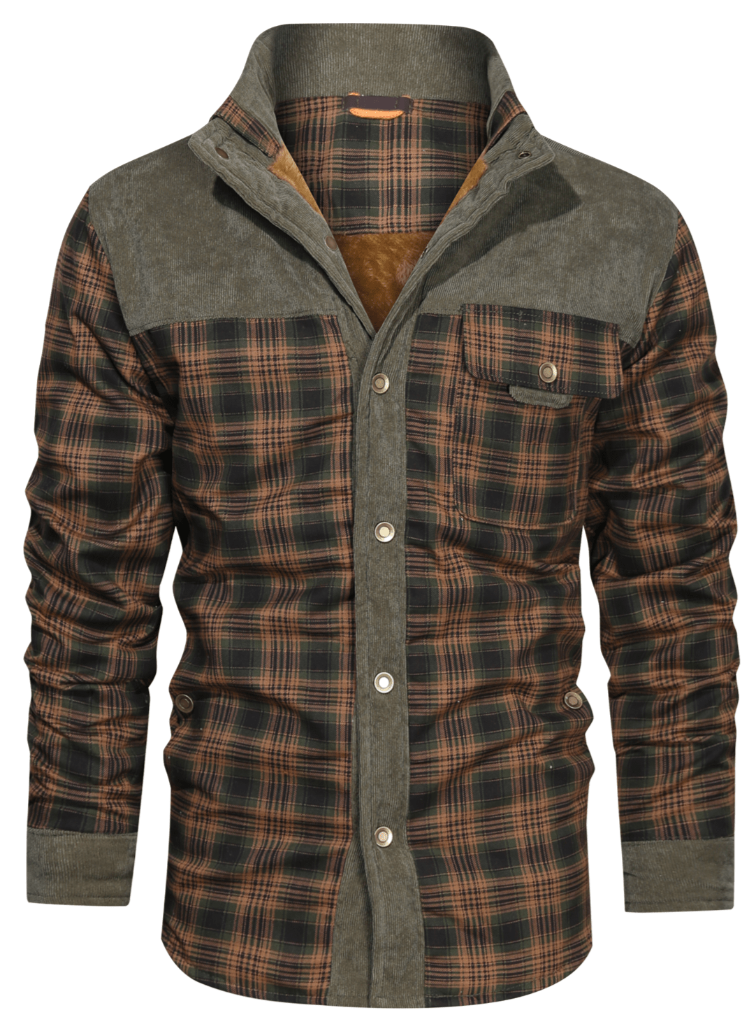 Dominic | Classic Plaid Button Up Jacket