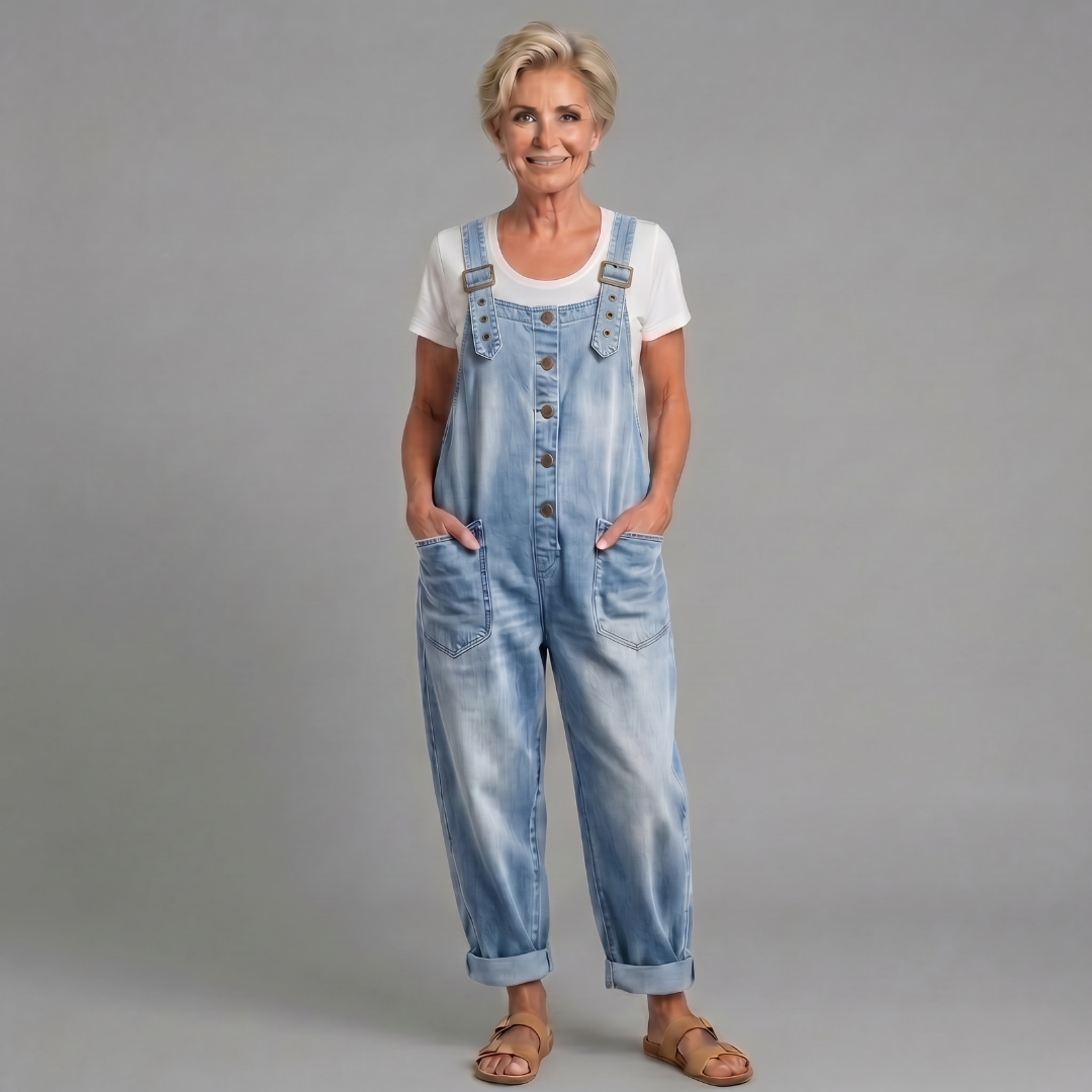 Zenobia | Everyday Denim Overall Jumpsuit